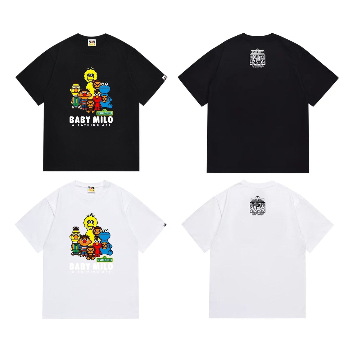 BAPE Baby Milo Sesame Street Graphic T-Shirt — comparison