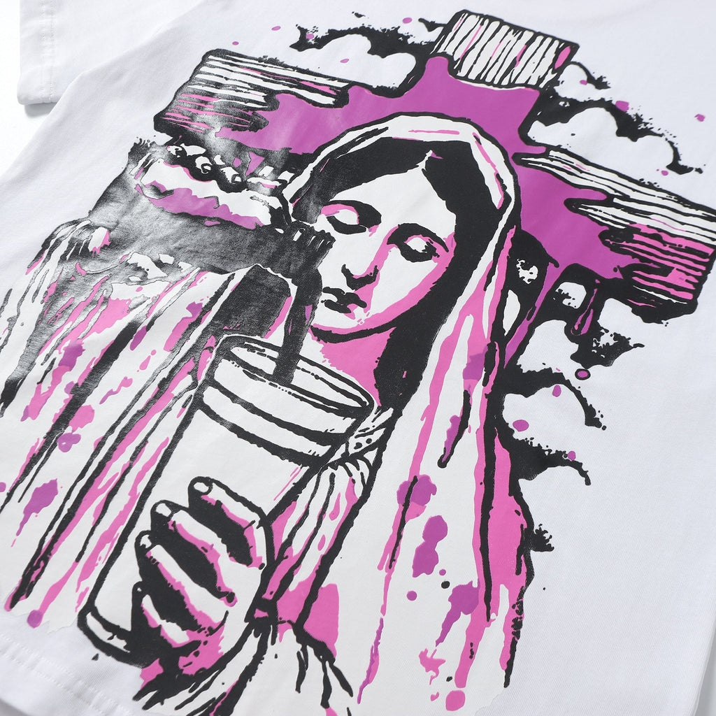 THAT'S A AWFUL LOT OF COUGH SYRUP Front & Back Graphic T-Shirt — detail