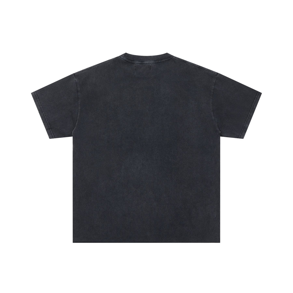 DUAA Black Rhinestone Graphic Short-Sleeve T-Shirt — back