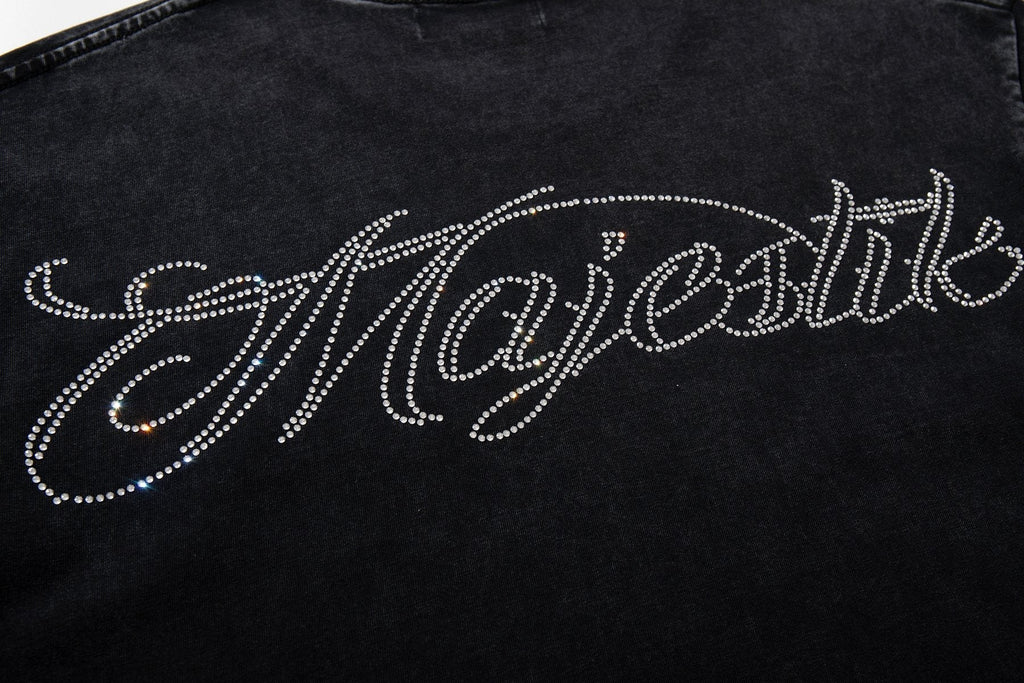 MAJESTIK Football Dog Graphic Short-Sleeve T-Shirt — detail