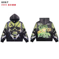 VALE USA Valley Dreams Skull Graphic Zip Hoodie — hero