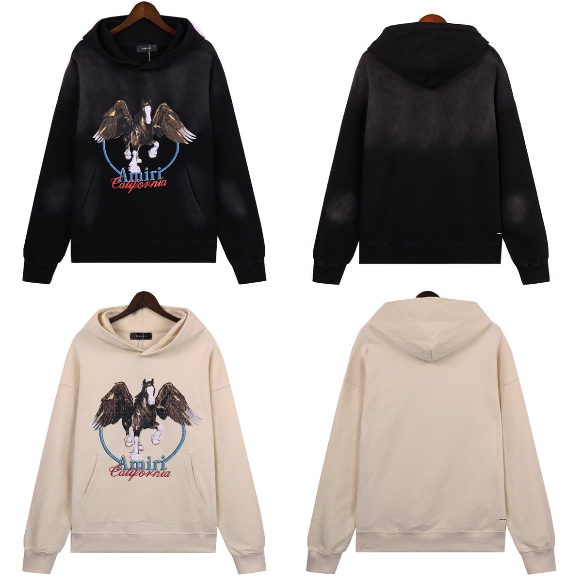 AMIRI Pegasus Graphic Hoodie — comparison
