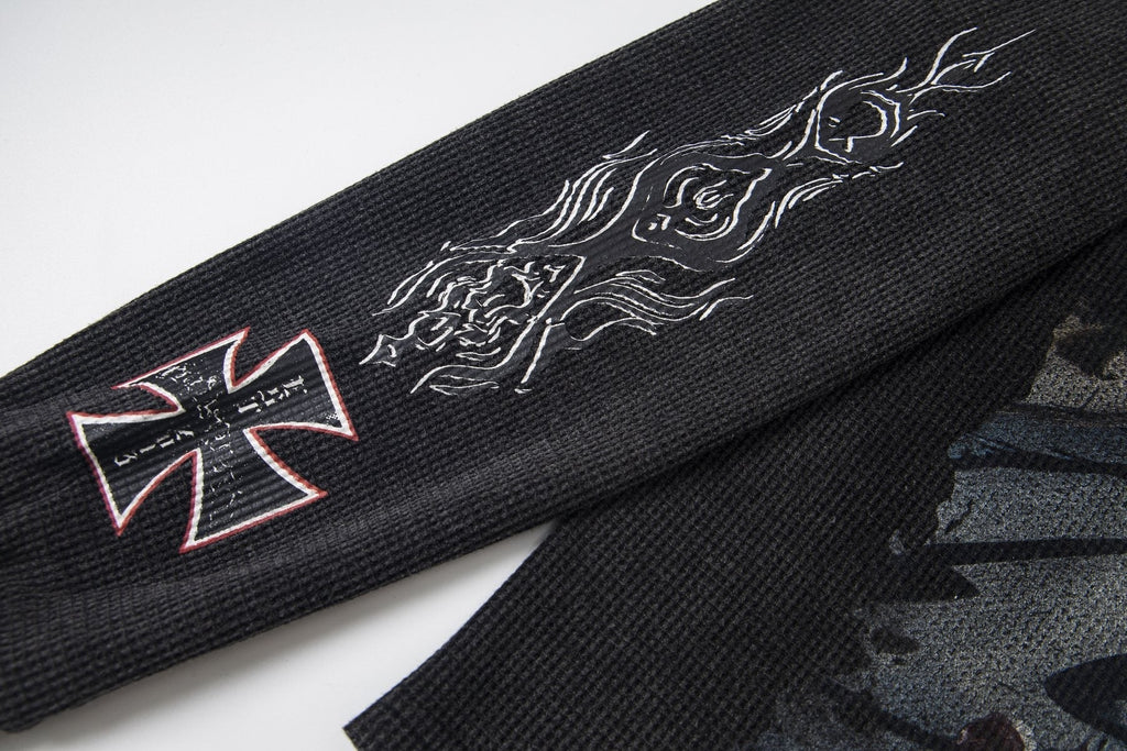 Godspeed Out of Many One Graphic Long-Sleeve T-Shirt — detail