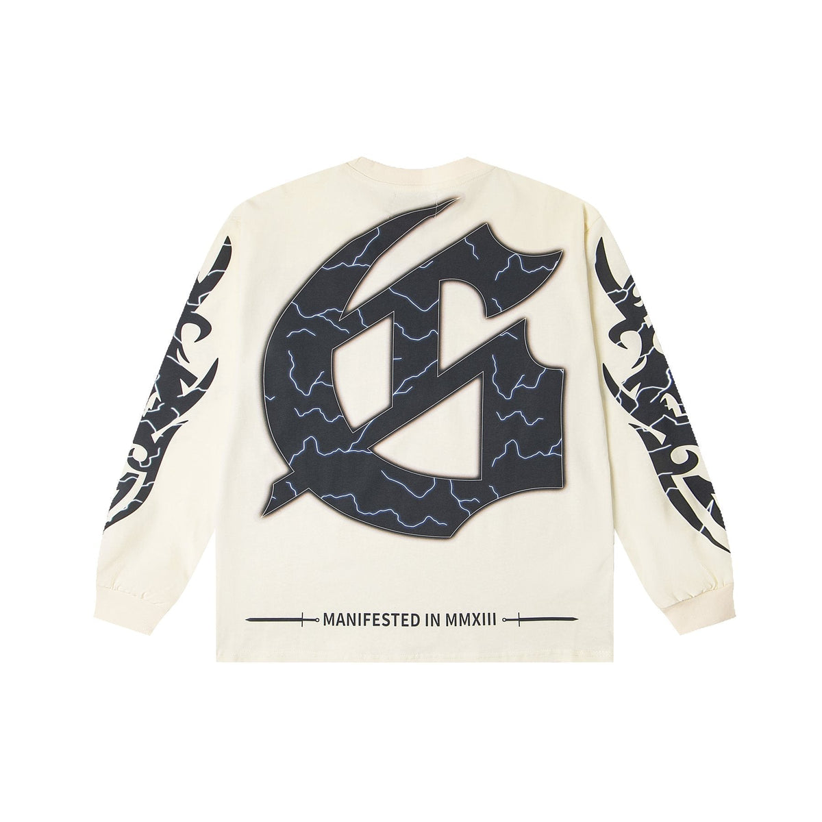 Godspeed Manifested in MMXXIII Graphic Long-Sleeve T-Shirt — back