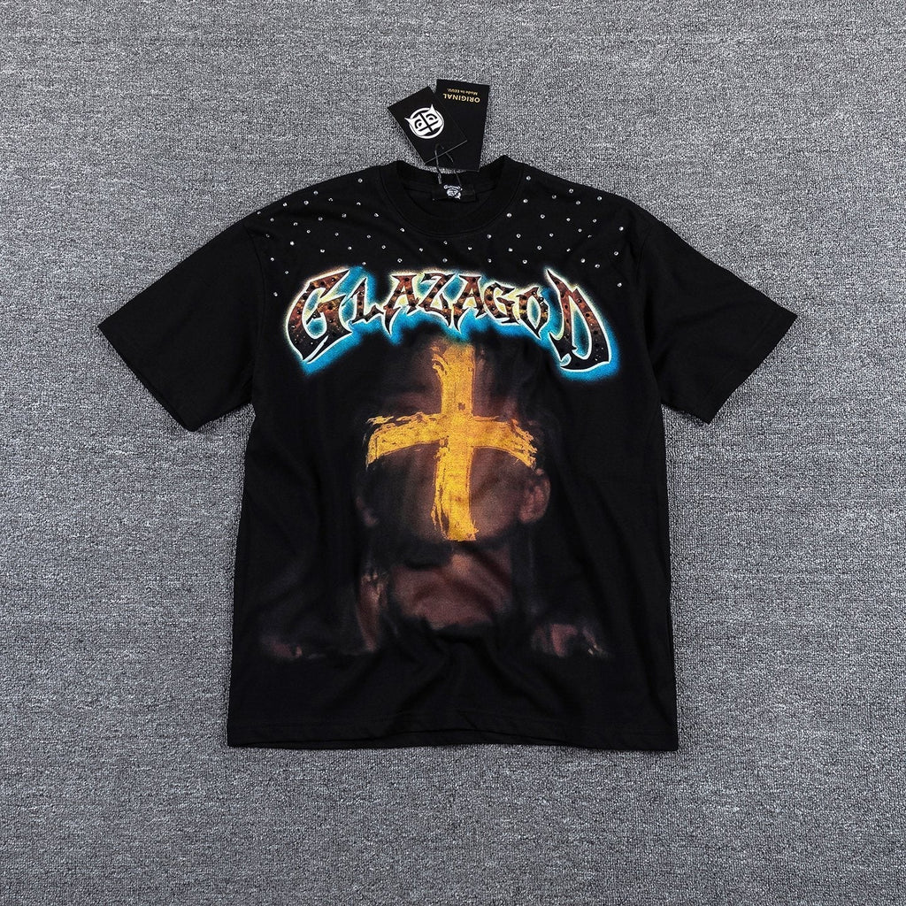 GLAZAGOD Blessed in the Vision Graphic T-Shirt — hero