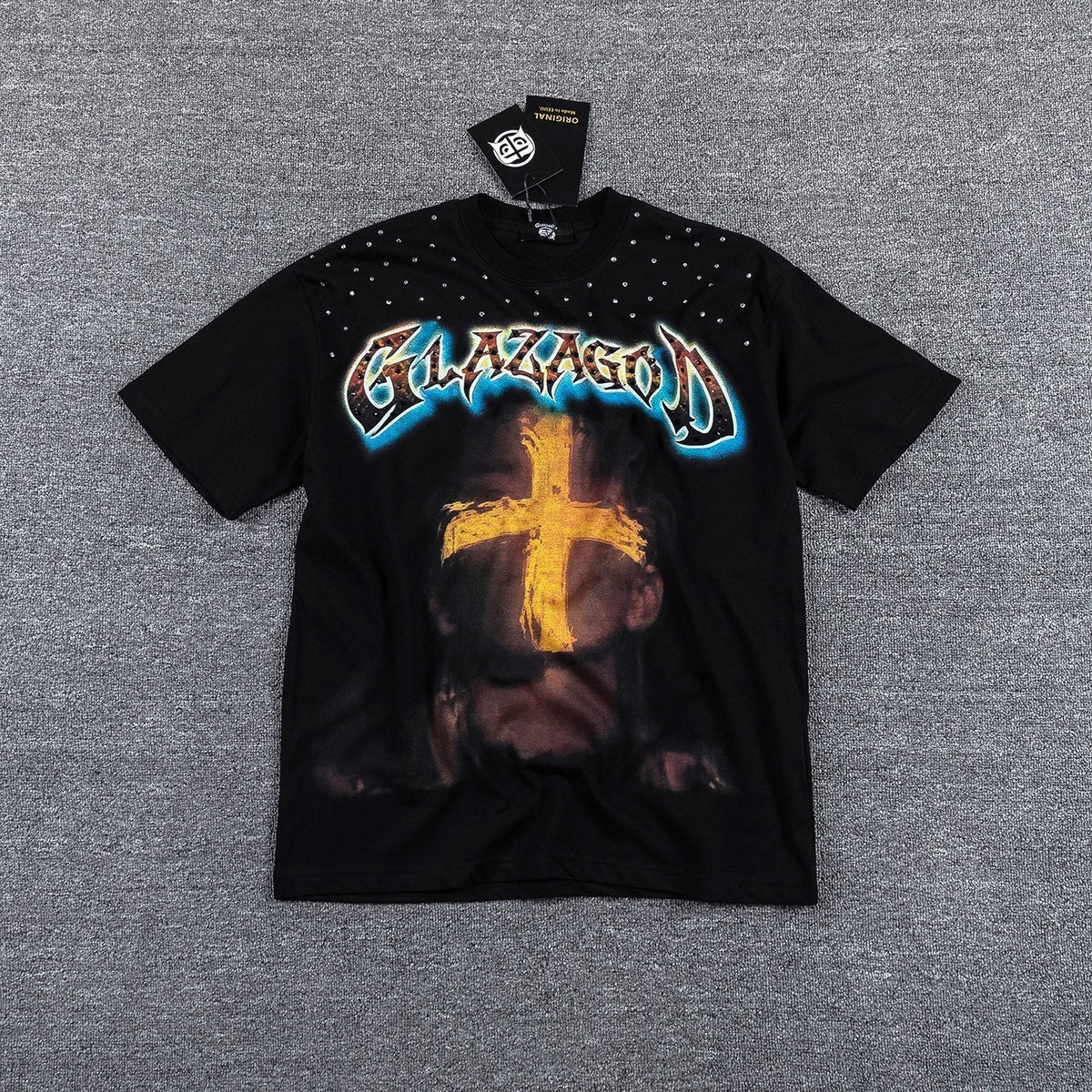 GLAZAGOD Blessed in the Vision Graphic T-Shirt — hero