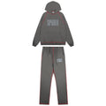 Sp5der Charcoal Gray Hoodie & Sweatpants Matching Set — hero