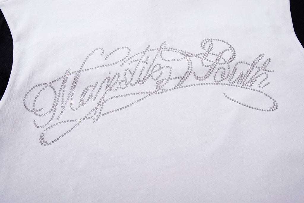 MAJESTIK Car Graphic Zip-Front Short-Sleeve T-Shirt — detail