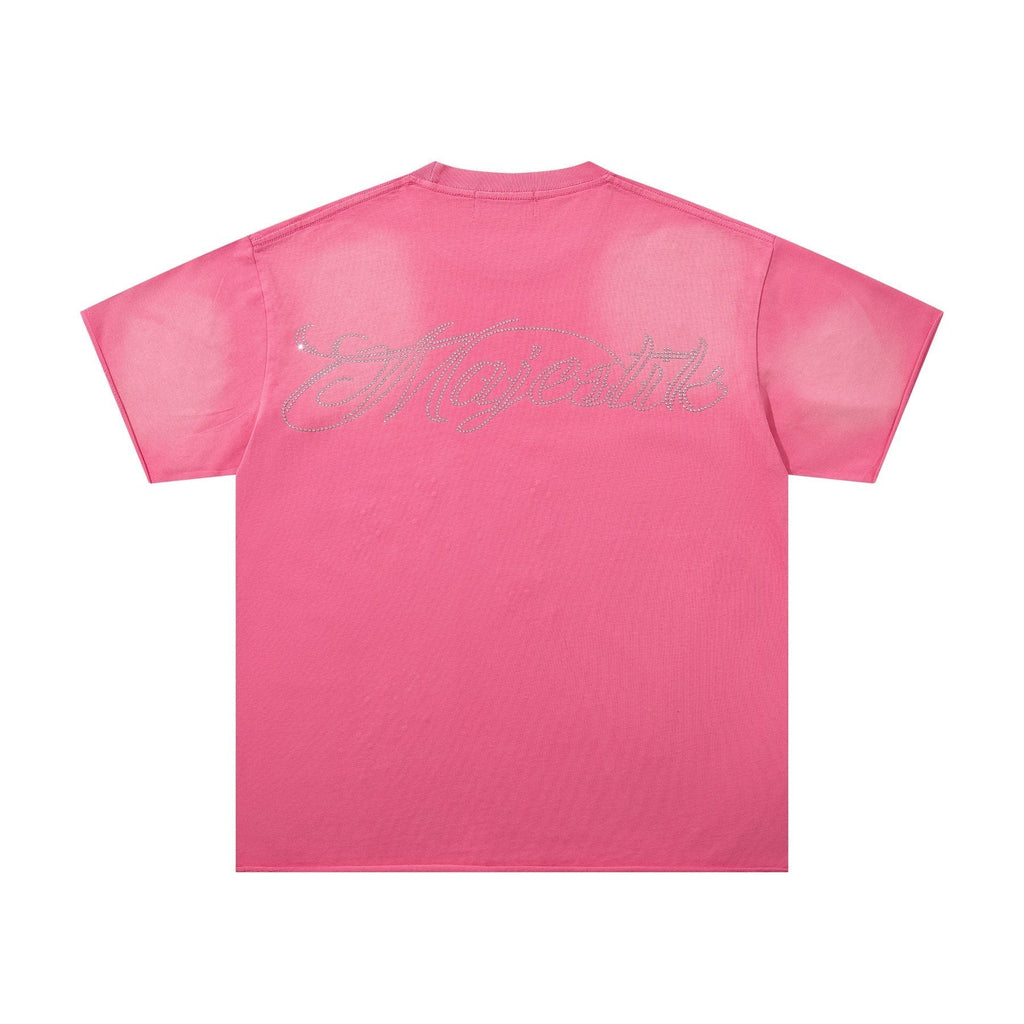 MAJESTIK Broken Heart Graphic T-Shirt — back