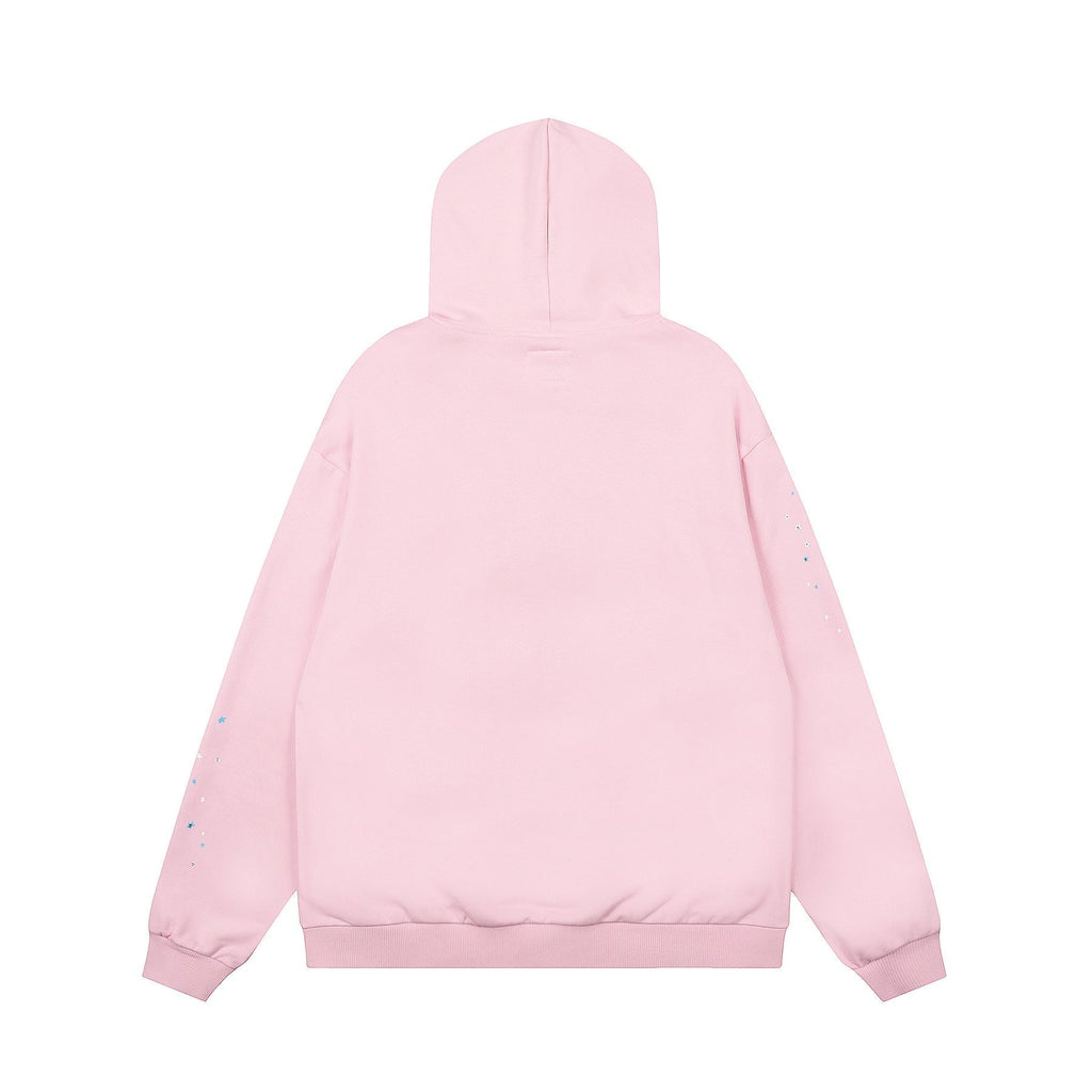 Sp5der Spiderweb Graphic Hoodie — back